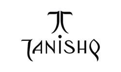 Tanishq logo in black on a white background