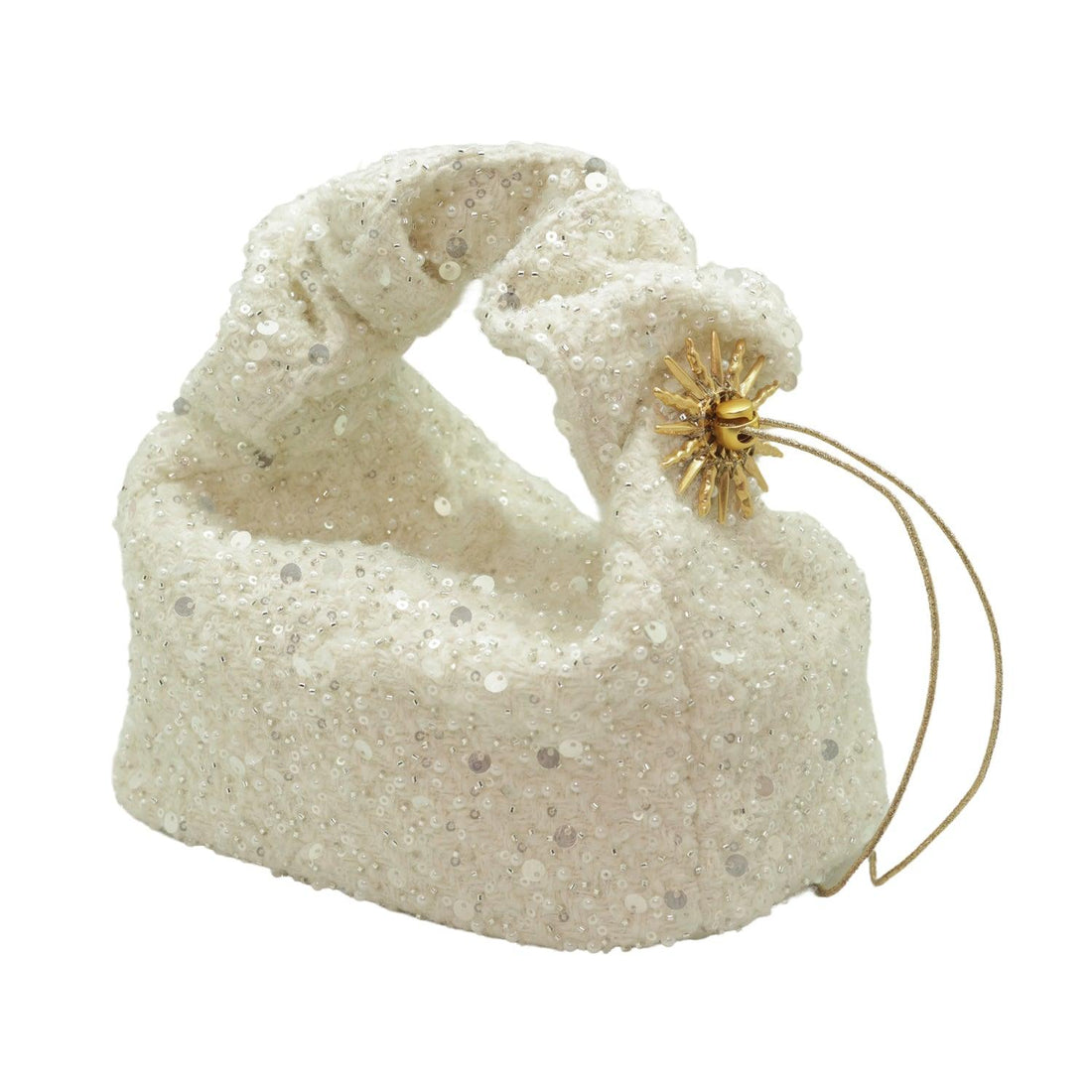 Jena Celest Cloud Bag White & Silver Edition