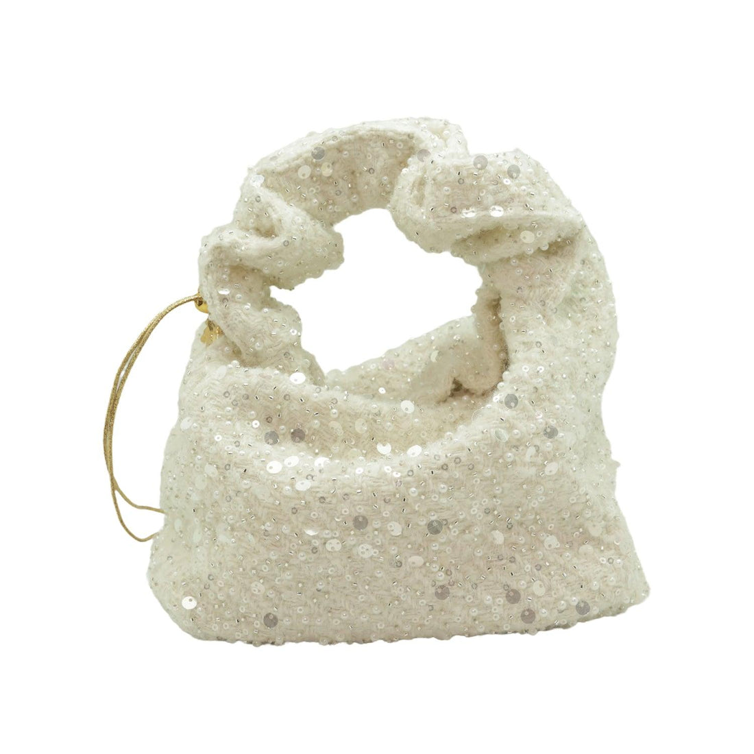 Jena Celest Cloud Bag White & Silver Edition