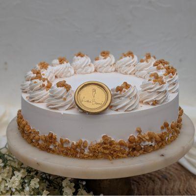 Butterscotch Caramel Cake - atfleurs