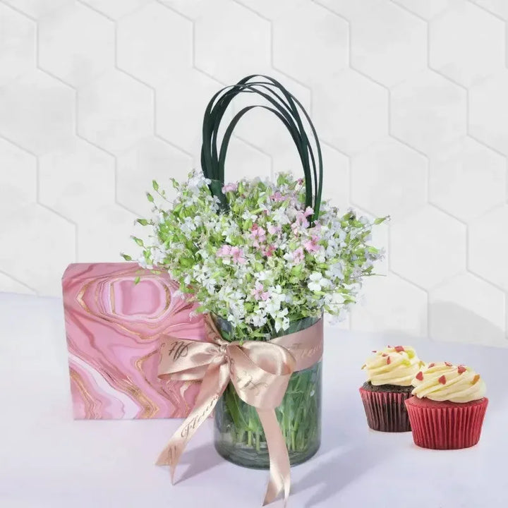 Beautiful Flowers Vase Arrangement - atfleurs