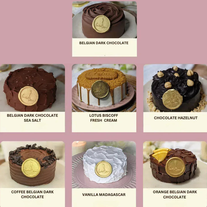 Eggless Bento Cake - atfleurs