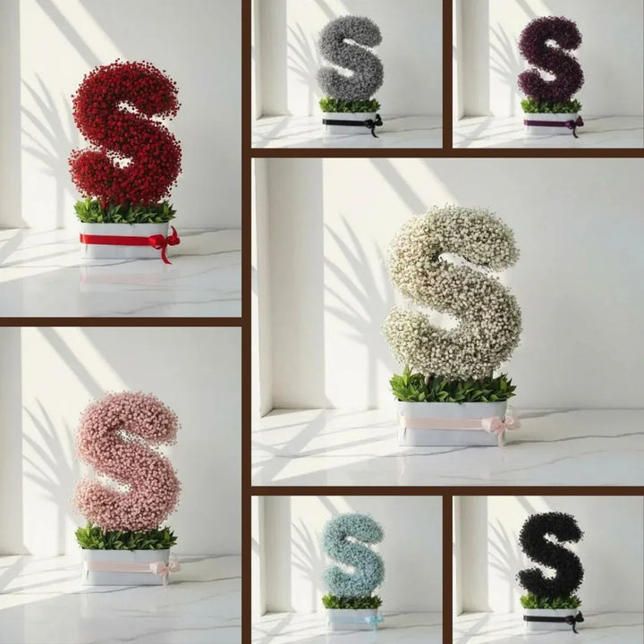 Floral Letter Arrangement - atfleurs