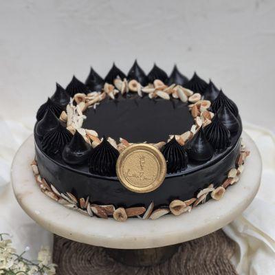 Chocolate Hazelnut Almond Cake - atfleurs
