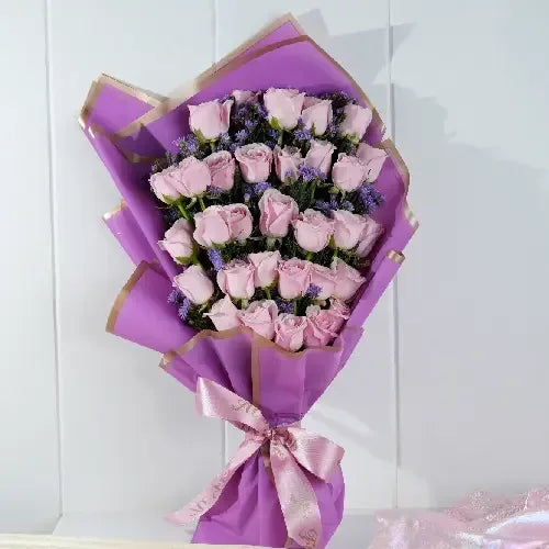 Sweet Pink Roses Bouquet for Every Occasion - atfleurs