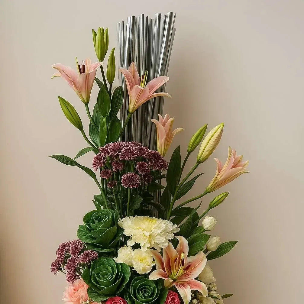 Premium Flower Box with Mixed Blooms - atfleurs