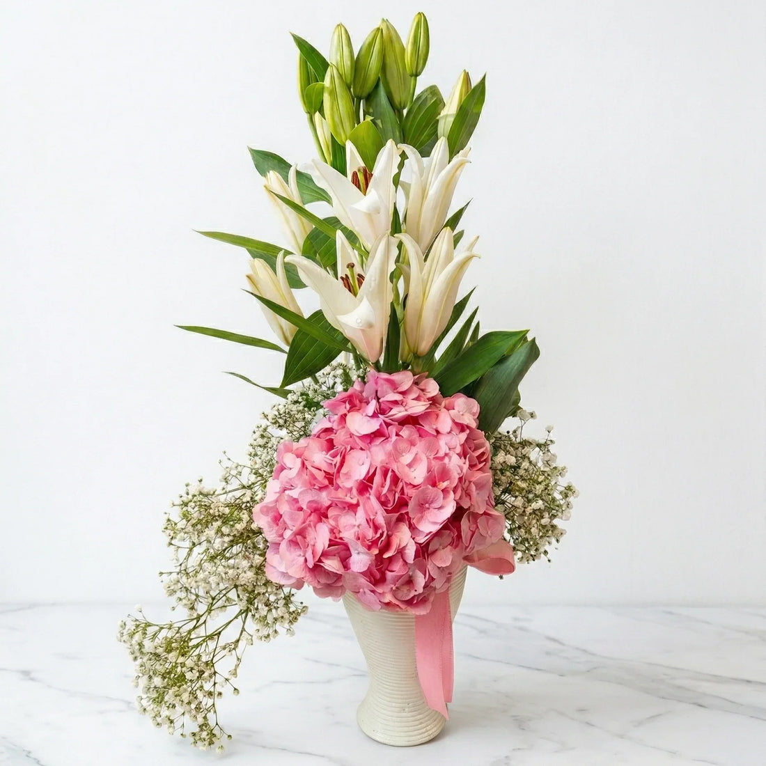 floral vase arrangement | Atfleurs 