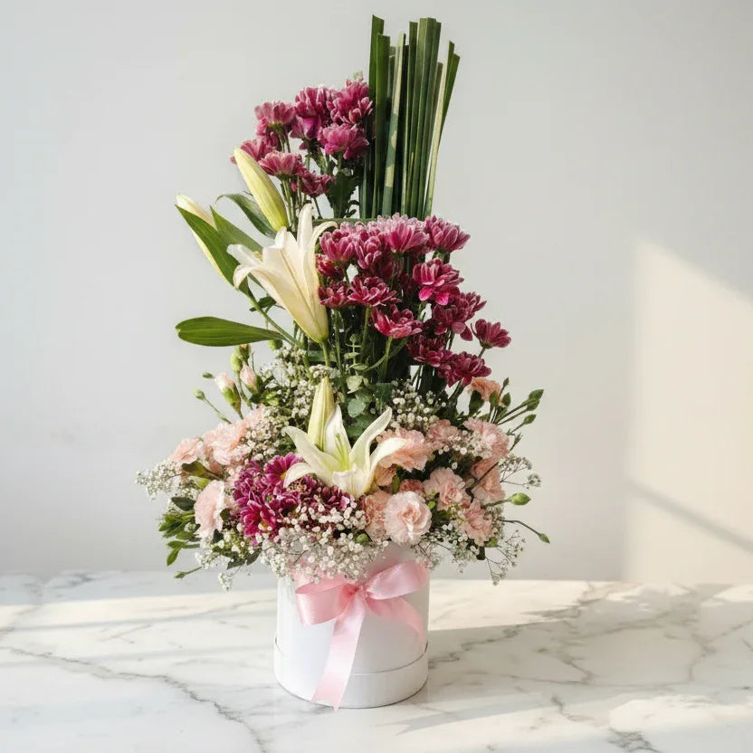 floral vase arrangement | Atfleurs 