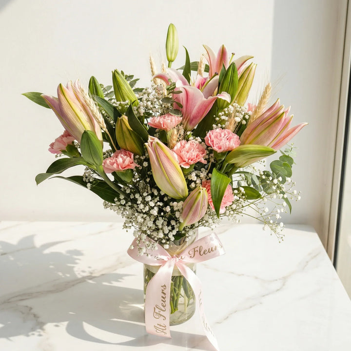 flower bouquet by Atfleurs | floral arrangement | customized bouquet | hand bouquet
