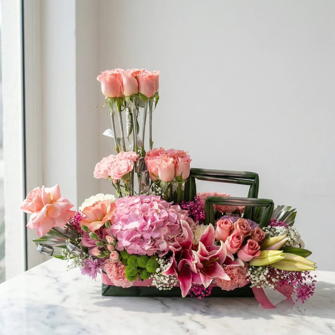 flower bouquet by Atfleurs | floral arrangement | Fancy Bouquet 