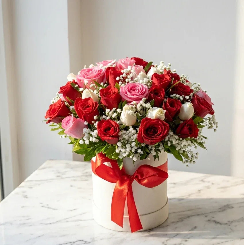 flower bouquet by Atfleurs | floral arrangement | Roses | Fancy Bouquet | Hand Bouquet