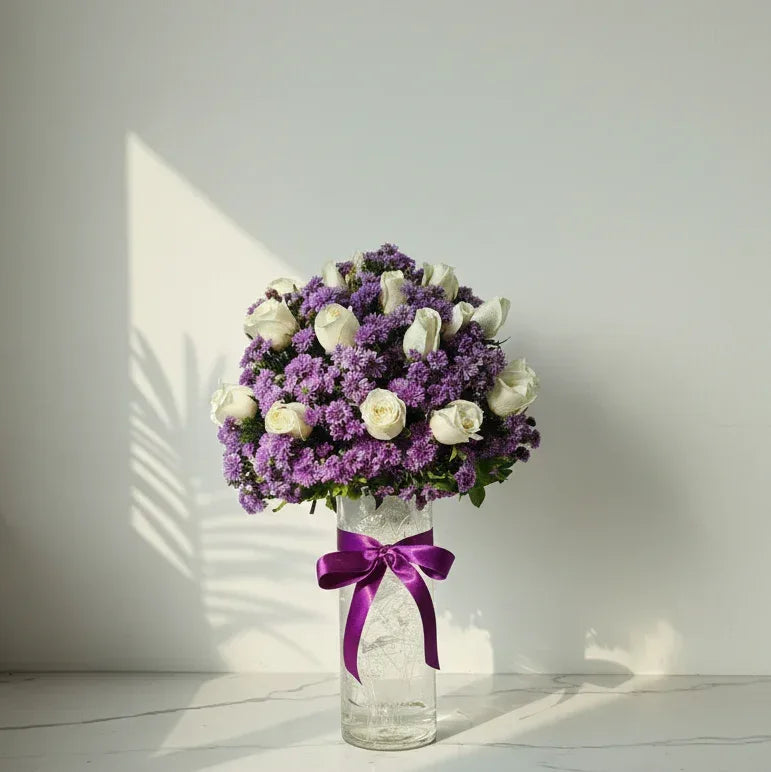 Purple Dome Vase - atfleurs