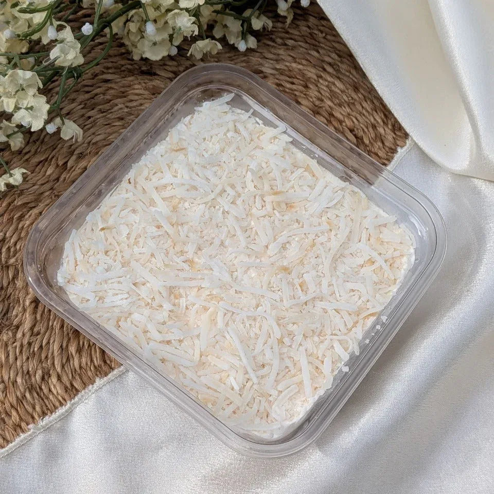 Eggless Coconut Cake - atfleurs