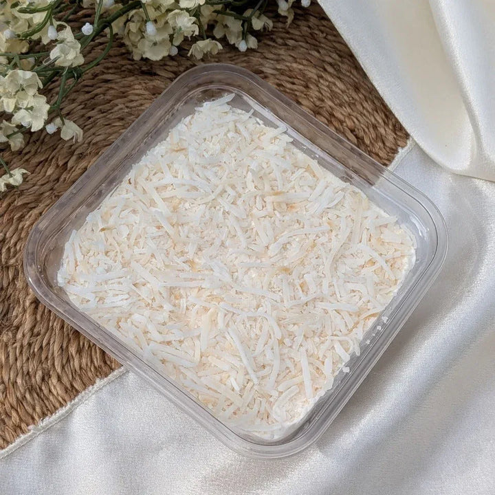 Eggless Coconut Cake - atfleurs