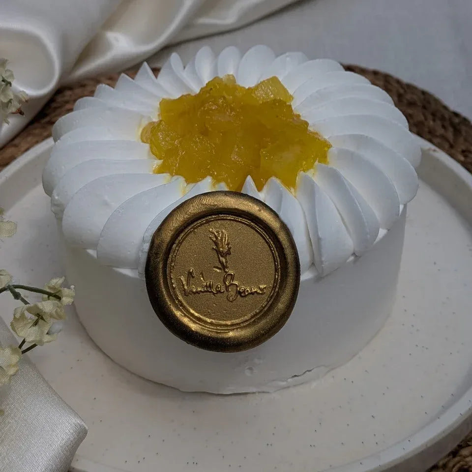 Eggless Pineapple Fresh Cream Cake - atfleurs