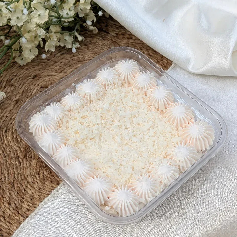 Vanilla Velvet Cream Cake - atfleurs