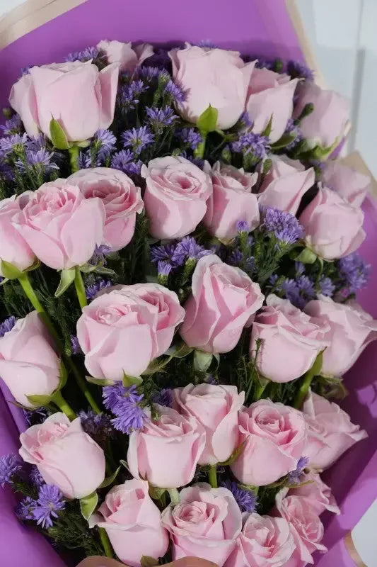 Sweet Pink Roses Bouquet for Every Occasion - atfleurs
