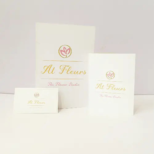 10 White Lily Bouquet with Baby’s Breath atfleurs