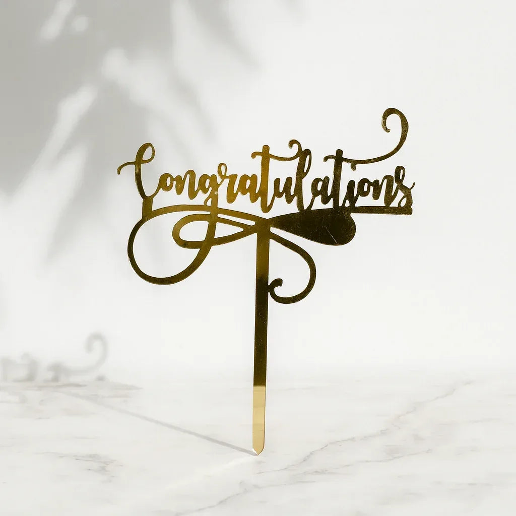 Celebration Toppers for Bouquets, Hampers, and Cakes - atfleurs