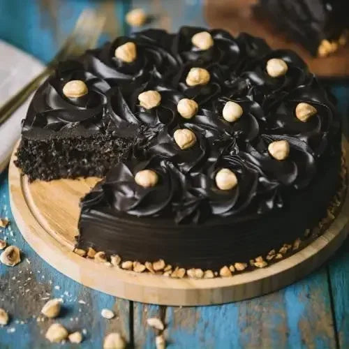 1200 Grams Eggless Cake - atfleurs