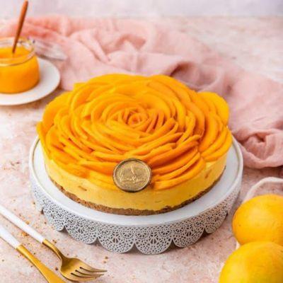 Mango cheesecake | Mango season | Atfleurs 