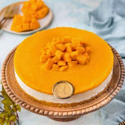Mango cheesecake| Mango season | Atfleurs 