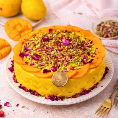 Aamras Mango cheesecake | Mango season | Atfleurs 