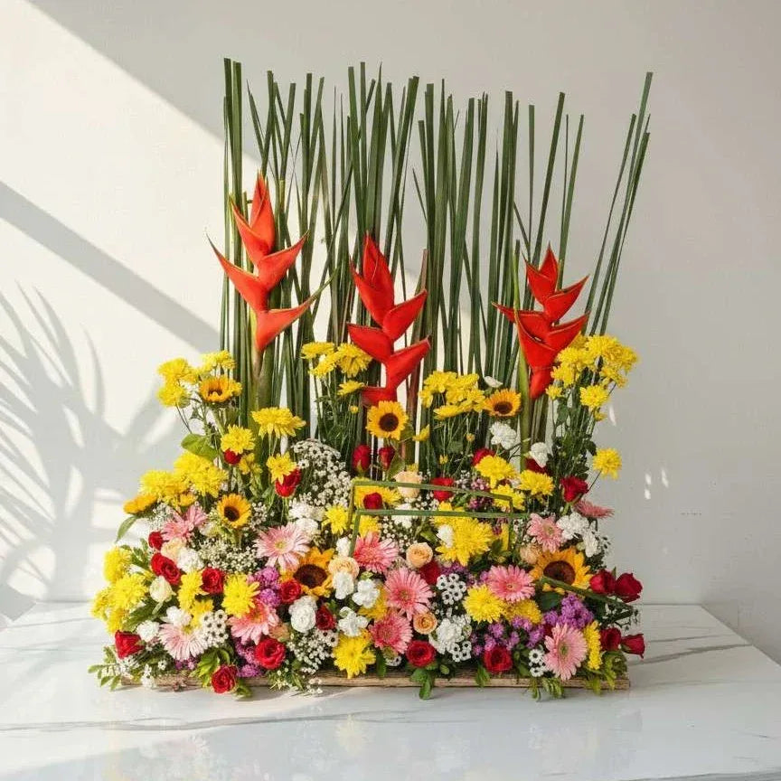 Tropical Celebration Arrangement - atfleurs