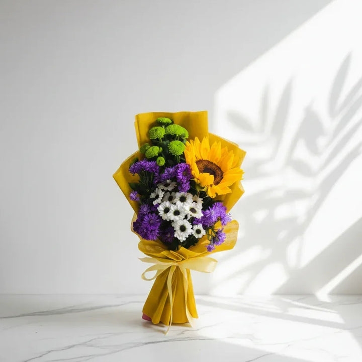 Sunflower Mixed Mini Bouquet - atfleurs