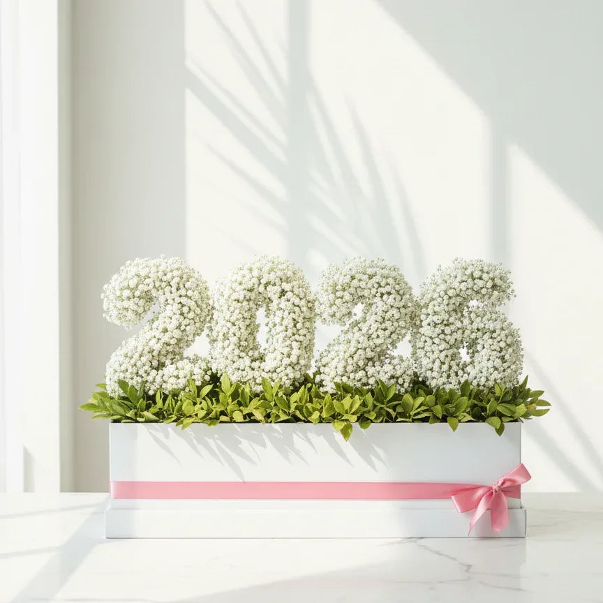 Number Floral Arrangement - atfleurs