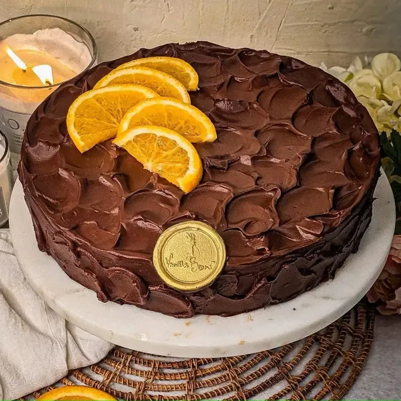 1200 Grams Eggless Cake - atfleurs