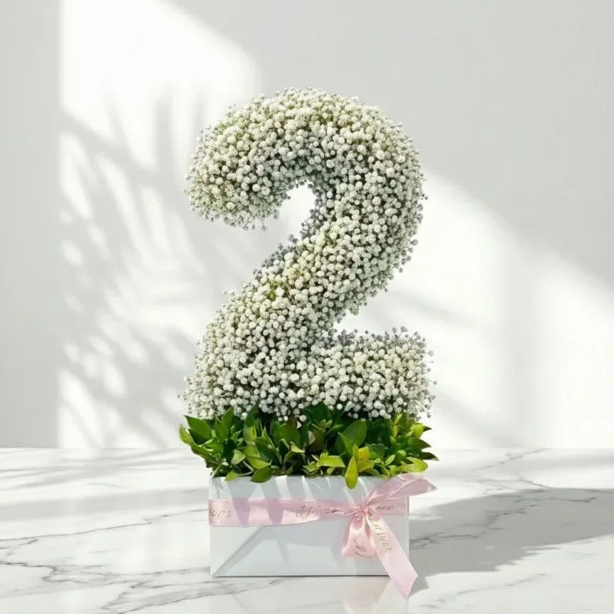 Number Floral Arrangement - atfleurs