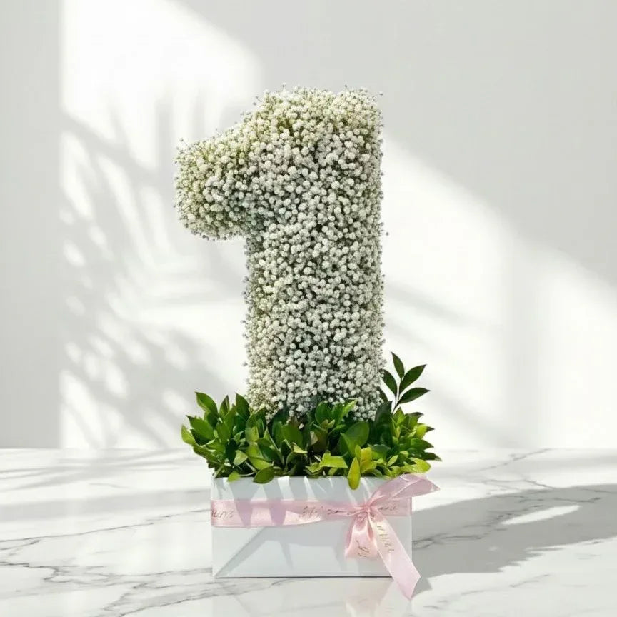 Number Floral Arrangement - atfleurs