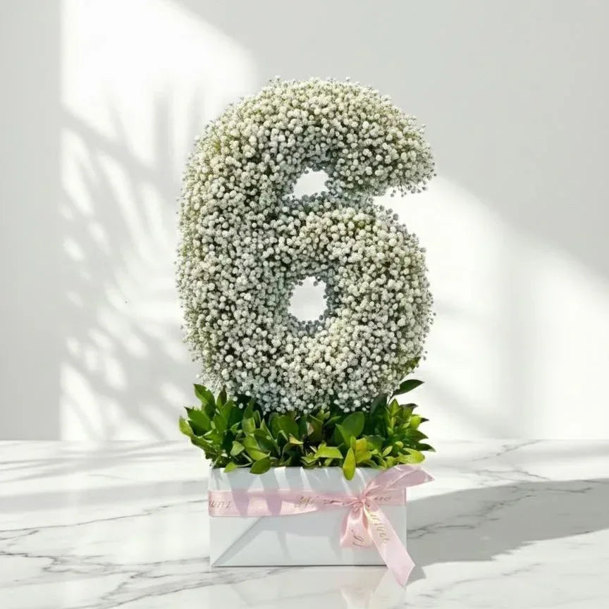 Number Floral Arrangement - atfleurs