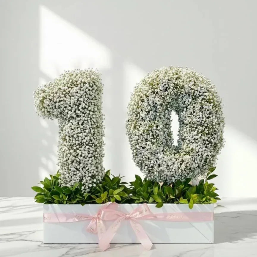 Number Floral Arrangement - atfleurs