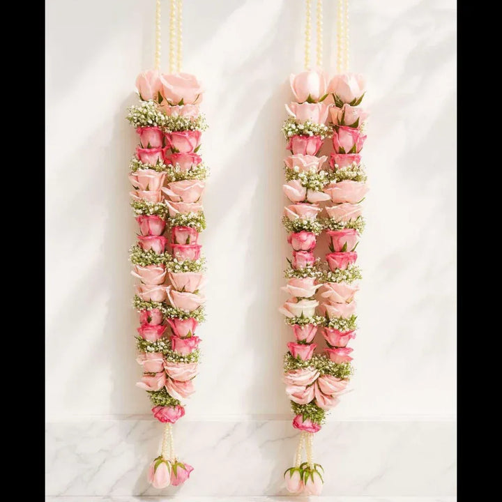 Traditional Garland for Bride & Groom | Varmala - atfleurs