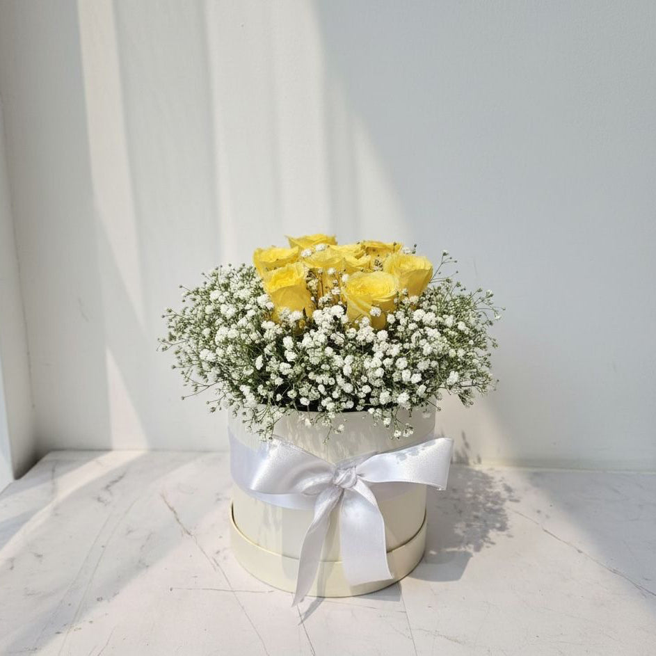 Yellow Roses Box