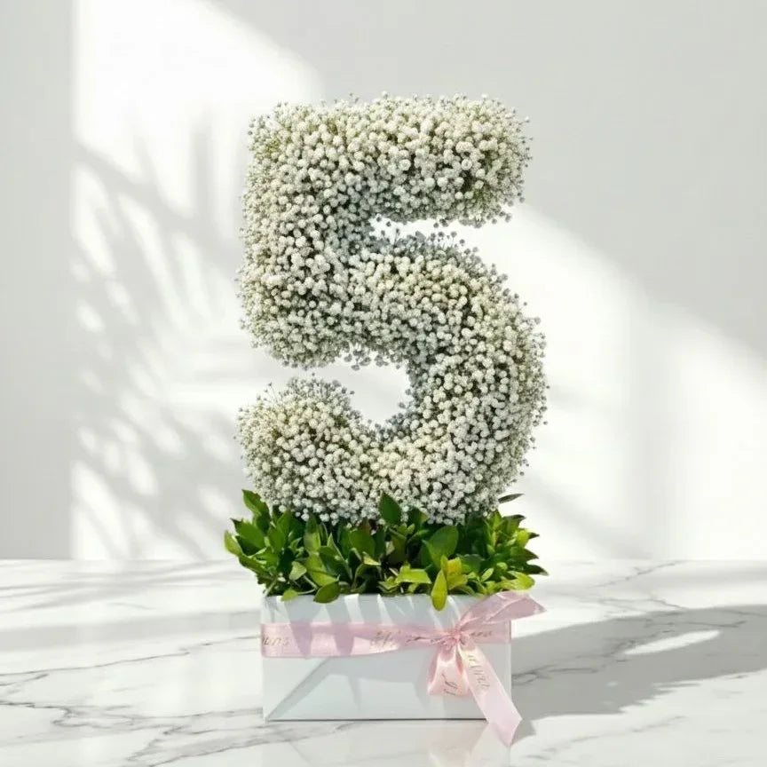 Number Floral Arrangement - atfleurs