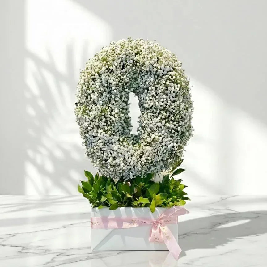 Number Floral Arrangement - atfleurs