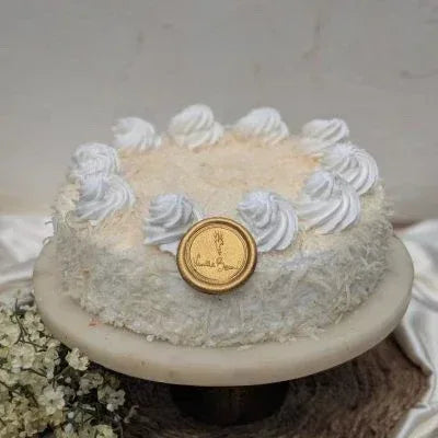 Eggless Coconut Cake - atfleurs